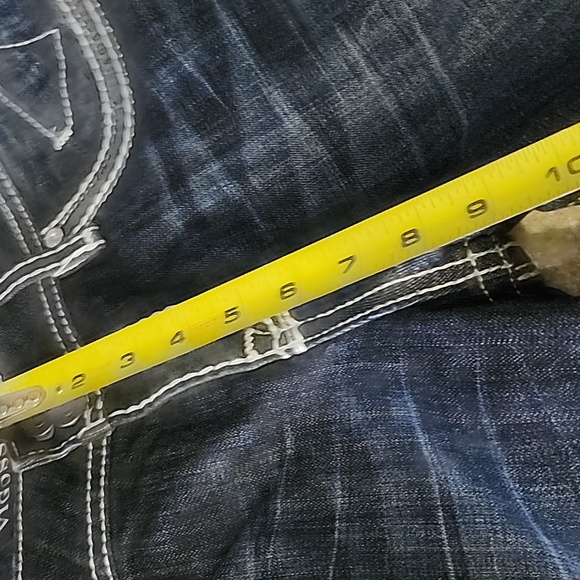 NWOT Vigoss The NY Boot Jean with Bling Pockets Size 11 - Picture 6 of 10